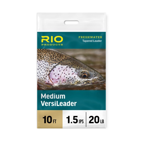Rio Trout VersiLeader Medium 10ft ryhmässä Kalastusmenetelmät / Perhokalastus / Perhoperukkeet & perukemateriaali / Valmiit perhoperukkeet / Polyleader @ Sportfiskeprylar.se (RP24658r)