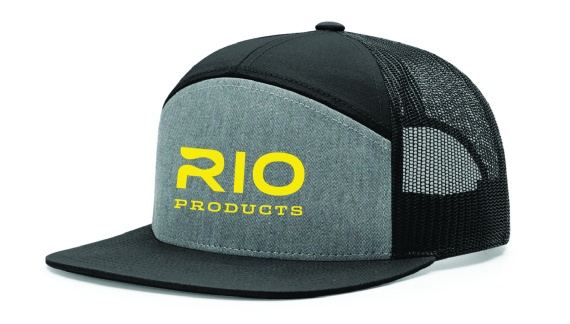 Rio 7 Panel Mesh Back Heater Gray/Black One Size ryhmässä Vaatteet ja kengät / Lippikset ja päähineet / Lippikset / Trucker lippikset @ Sportfiskeprylar.se (RP26196)