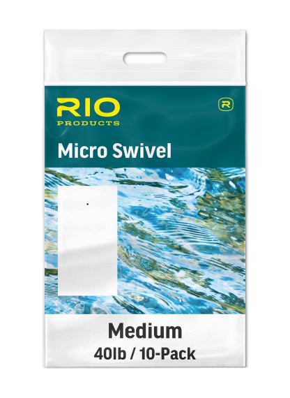 Rio RIO Micro Swivel 10-pack ryhmässä Kalastusmenetelmät / Perhokalastus / Perhosiimat / Perhosiimat lisätarvikkeet @ Sportfiskeprylar.se (RP26208r)