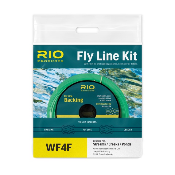 Rio Mainstream Fly Line Kit ryhmässä Kalastusmenetelmät / Perhokalastus / Perhosiimat / Yhdenkäden siimat @ Sportfiskeprylar.se (RP26740r)