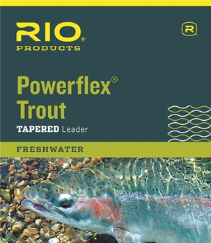 RIO Powerflex Troutleader 9ft, 7X 0,10mm/1,1kg ryhmässä Koukut & Tarvikkeet / perukkeet & perukemateriaalit @ Sportfiskeprylar.se (RP51147)