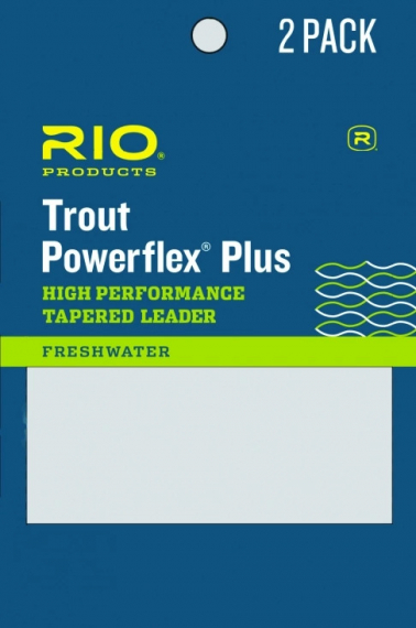 RIO PowerflexPlus Leader 9ft 7X 0,10mm/1,3kg 2kpl ryhmässä Koukut & Tarvikkeet / perukkeet & perukemateriaalit @ Sportfiskeprylar.se (RP54408)