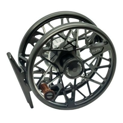 Bauer RVR Charcoal/Silver/Anodize Fly Reel ryhmässä Kelat / Perhokelat & Lisäkelat / Perhokelat @ Sportfiskeprylar.se (RVR-C-23-REELr)