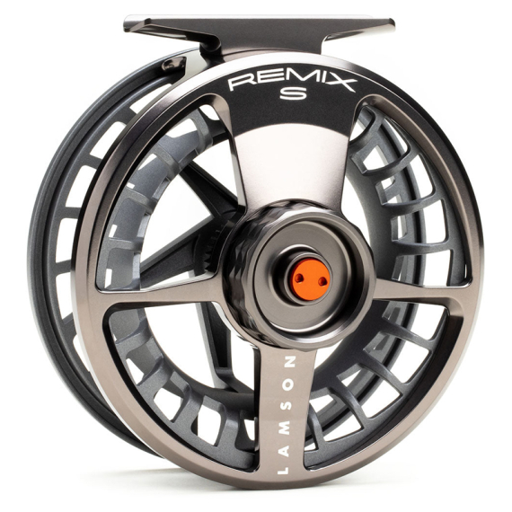 Lamson Remix S-Series Fly Reel Smoke ryhmässä Kelat / Perhokelat & Lisäkelat / Perhokelat @ Sportfiskeprylar.se (RXS-3plusREEL-SMOKEr)