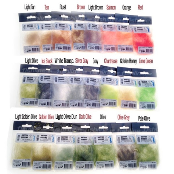 Baitfish Dubbing - Gray ryhmässä Koukut & Tarvikkeet / Perhonsidonta / Perhonsidontamateriaalit / Dubbingit @ Sportfiskeprylar.se (S-267895)