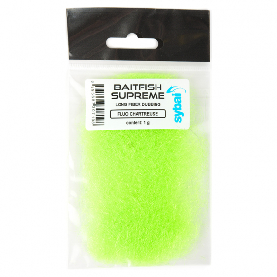 Baitfish Supreme - Fluo Chartreuse ryhmässä Koukut & Tarvikkeet / Perhonsidonta / Perhonsidontamateriaalit / Dubbingit @ Sportfiskeprylar.se (S-273017)