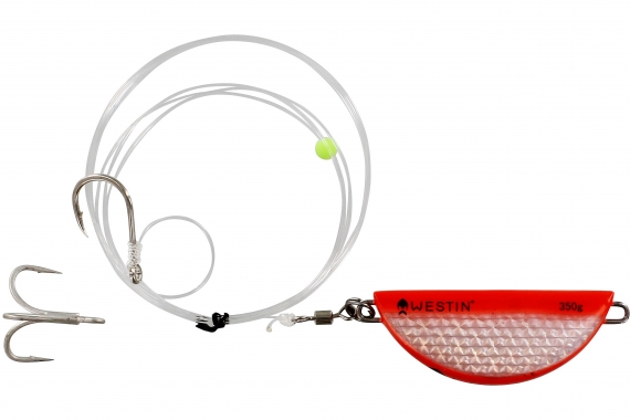 Westin Halibut Anti Twist Rig 450 g Orange Flash ryhmässä Vieheet / Merikalastussyötit / Houkutinrigit & jäämeririgit @ Sportfiskeprylar.se (S082-306-088)