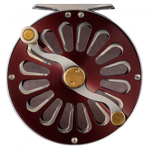 Frödin SALAR Fly Reel Burgundy ryhmässä Kelat / Perhokelat & Lisäkelat / Perhokelat @ Sportfiskeprylar.se (SAR-004r)