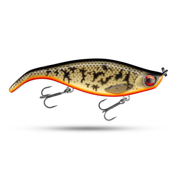 Scout Lip 14cm, 57g, Slow Sink - Brindle Bulldog ryhmässä Vieheet / Vaaput / Matalan veden Crankbaits @ Sportfiskeprylar.se (SCLIPSS140-06)