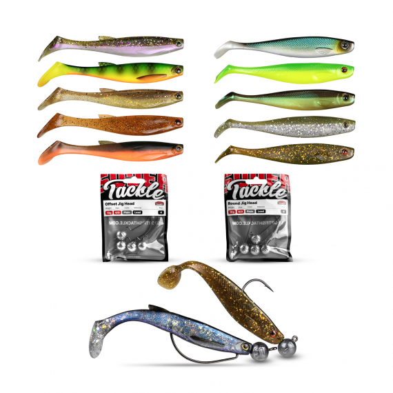 Scout Shad Söderjiggen Bundle ryhmässä Vieheet / Viehesarjat / Viehesarjat ahven @ Sportfiskeprylar.se (SCSSJB1)