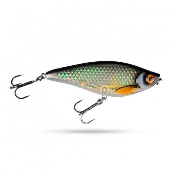 Scout Swimmer 12,5cm 67g Slow Sink - Bleak Imposter Flash ryhmässä Vieheet / Swimbaits / Kovat uistimet @ Sportfiskeprylar.se (SCSWSS125-10)