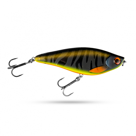 Scout Swimmer 12,5cm 67g Slow Sink - Black Perch ryhmässä Vieheet / Swimbaits / Kovat uistimet @ Sportfiskeprylar.se (SCSWSS125-14)