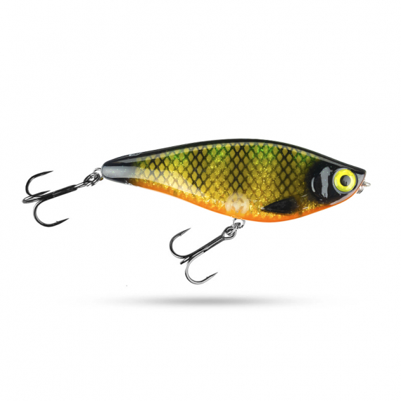 Scout Swimmer 12,5cm 67g Slow Sink - Blackhead Perch ryhmässä Vieheet / Swimbaits / Kovat uistimet @ Sportfiskeprylar.se (SCSWSS125-37)