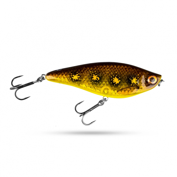 Scout Swimmer 140mm 105g Slow Sink - Gold Dust ryhmässä Vieheet / Swimbaits / Kovat uistimet @ Sportfiskeprylar.se (SCSWSS14-12)
