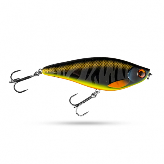 Scout Swimmer 140mm 105g Slow Sink - Black Perch ryhmässä Vieheet / Swimbaits / Kovat uistimet @ Sportfiskeprylar.se (SCSWSS14-14)