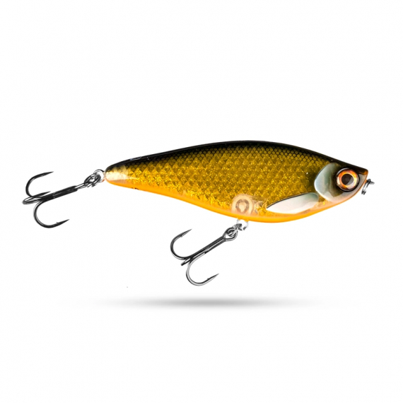 Scout Swimmer 140mm 105g Slow Sink - Golden Shiner ryhmässä Vieheet / Swimbaits / Kovat uistimet @ Sportfiskeprylar.se (SCSWSS14-16)