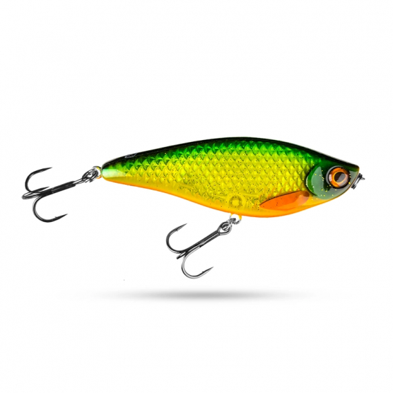Scout Swimmer 140mm 105g Slow Sink - Glen Grant Flash ryhmässä Vieheet / Swimbaits / Kovat uistimet @ Sportfiskeprylar.se (SCSWSS14-20)