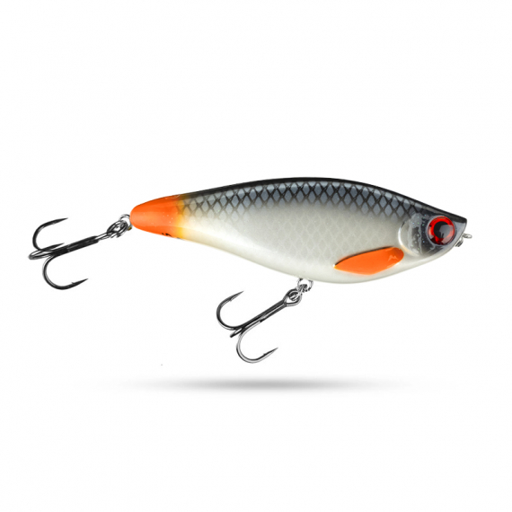 Scout Swimmer 140mm 105g Slow Sink - Hotfin Roach ryhmässä Vieheet / Swimbaits / Kovat uistimet @ Sportfiskeprylar.se (SCSWSS14-34)