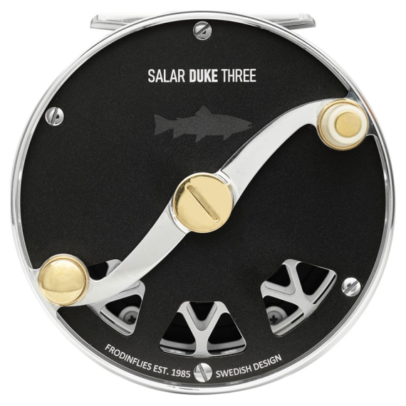 Frödin Salar Duke Reel Matte Black ryhmässä Kelat / Perhokelat & Lisäkelat / Perhokelat @ Sportfiskeprylar.se (SDKMB-01r)