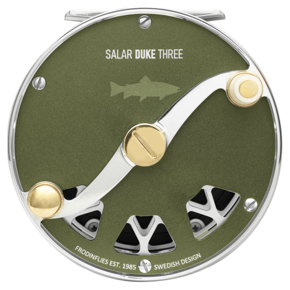 Frödin Salar Duke Reel Matte Hunter Green ryhmässä Kelat / Perhokelat & Lisäkelat / Perhokelat @ Sportfiskeprylar.se (SDKMHG-01r)