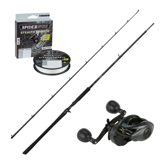 Savage Gear Alpha SG2 Monster 8\'5\'\' 70-150g & Abu Garcia Beast Combo ryhmässä Kalastussetit / Heittokalastussetit / Hyrräkelasetit Hauki @ Sportfiskeprylar.se (SG2MONSTERBEASTCOMBO)