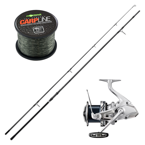 Shimano TX-4A 12ft - 3lb Big Pit Carp Combo ryhmässä Kalastussetit / Specimenyhdistelmät / Karpset @ Sportfiskeprylar.se (SHIMANOPREMIUMBIGPITSET)