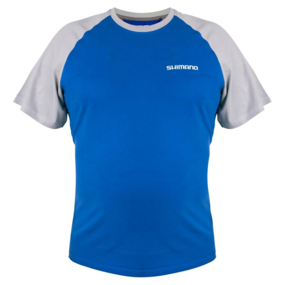 Shimano Short Sleeve T-Shirt Blue ryhmässä Vaatteet ja kengät / Vaatetus / T-paidat @ Sportfiskeprylar.se (SHSSSBULr)