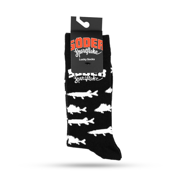 Söder Lucky Socks Salt and Pepper 41-46 1-pack ryhmässä Vaatteet ja kengät / Vaatetus / Alusosat & alusvaatteet / Sukat @ Sportfiskeprylar.se (SLSSP4146)