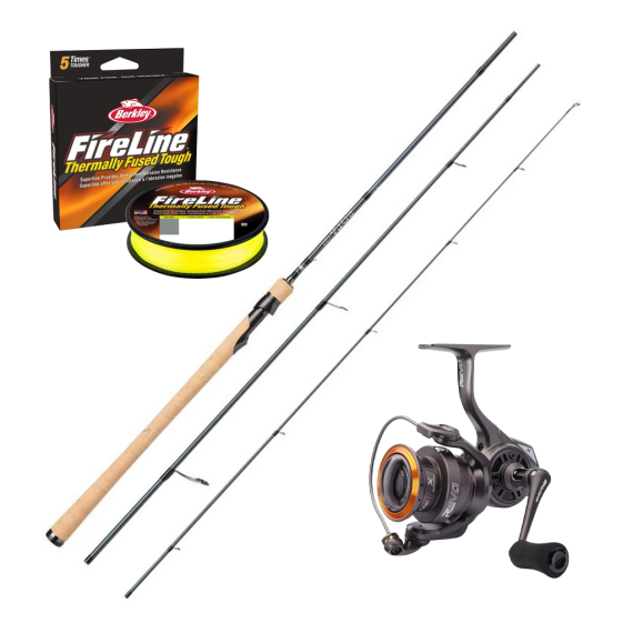 Abu Garcia Sölv AG2 Setrout Spinning Combo ryhmässä Kalastussetit / Virvelisetit / Meritaimen Avokelasetti @ Sportfiskeprylar.se (SOLVAG2SEATROUTSET)