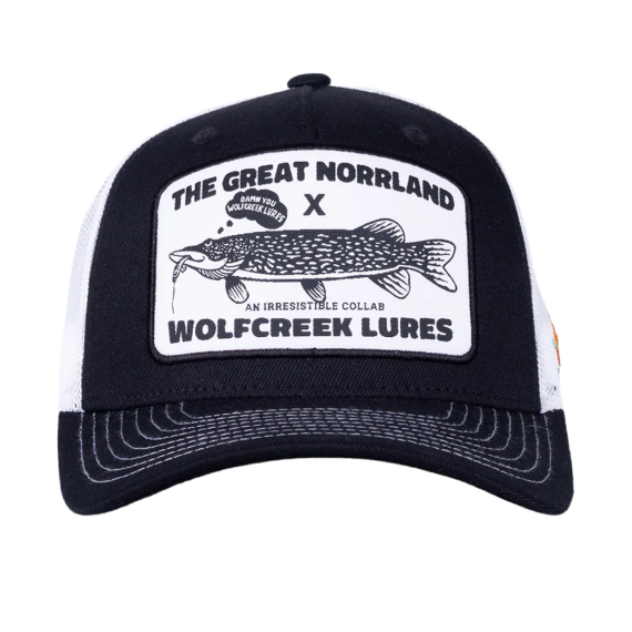SQRTN X Wolfcreek Lures Trucker Cap ryhmässä @ Sportfiskeprylar.se (SQWC-008-OSFA)
