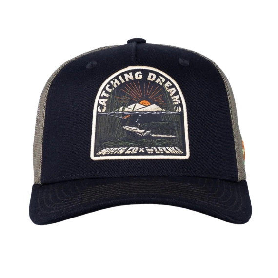SQRTN X Wolfcreek Lures Trucker Cap ryhmässä @ Sportfiskeprylar.se (SQWC-008-OSFA)