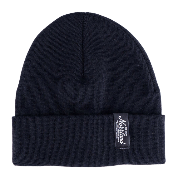 SQRTN TGN Patch Woolpower Beanie Black ryhmässä Vaatteet ja kengät / Lippalakit ja päähineet / Lakit & pipot @ Sportfiskeprylar.se (SQWP-002-OSFA)
