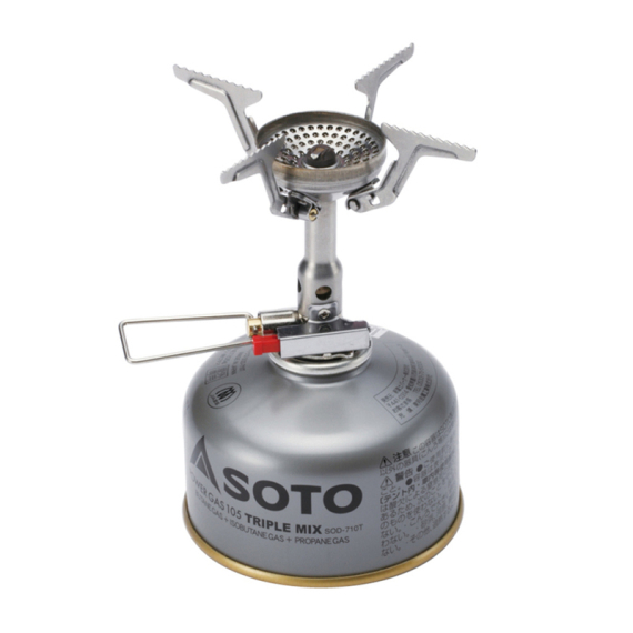 Soto Gasbrännare Amicus ryhmässä Retkeily / ulkoilu / Retkikeittiöt & keittiövälineet / Leiriuunit ja poltteet / Retkikaasukeittimet @ Sportfiskeprylar.se (SSOD-1NVE)