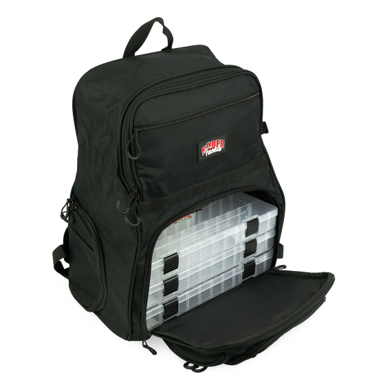 Söder Tackle Fishing Backpack (incl. 3pcs Regular Lure Box) ryhmässä Säilytys / Reput / Kalastusreput @ Sportfiskeprylar.se (ST-BAG001)