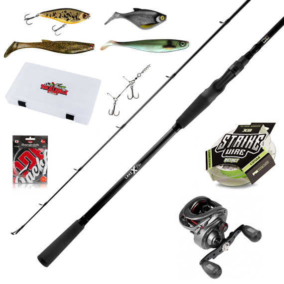 Söder Tackle Lake X Pike 8\'6\'\' 70-150g Combo ryhmässä Kalastussetit / Heittokalastussetit / Hyrräkelasetit Hauki @ Sportfiskeprylar.se (STLAKEXPIKE70150SET)