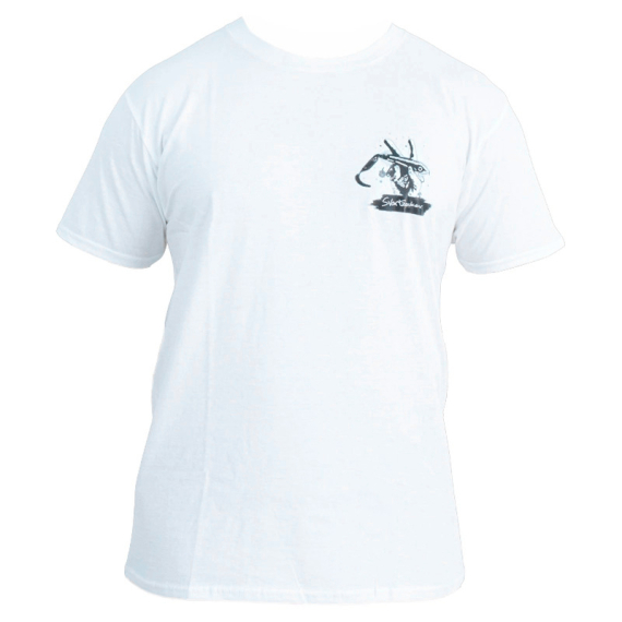 Svartzonker Peace Out T-shirt White ryhmässä Vaatteet ja kengät / Vaatetus / T-paidat @ Sportfiskeprylar.se (SZ101725r)