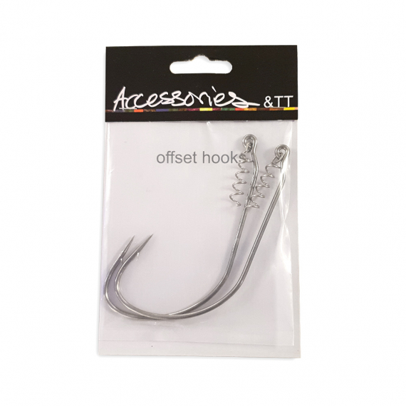Svartzonker Offset Hook Unweighted (2kpl) ryhmässä Koukut & Tarvikkeet / Koukut / Offsetkoukut @ Sportfiskeprylar.se (SZ104402r)