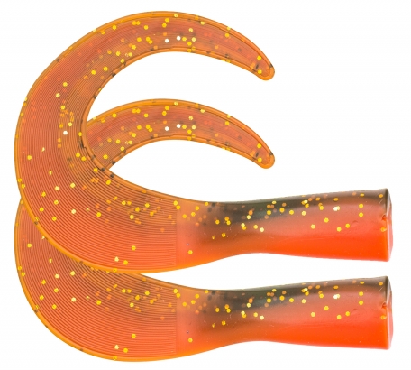 SvartZonker BigTail Junior 2kpl ryhmässä Vieheet / Jigit ja keinosyötit / Varapyrstöt & Curlys @ Sportfiskeprylar.se (SZ106323r)