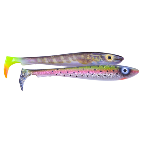 McRubber The Pelagic 29cm - Rainbow Trout & Hot tailed Pike ryhmässä Uistimet / vieheet / Softbaits / Kumikalat / Hauki softbaits @ Sportfiskeprylar.se (SZ110802)