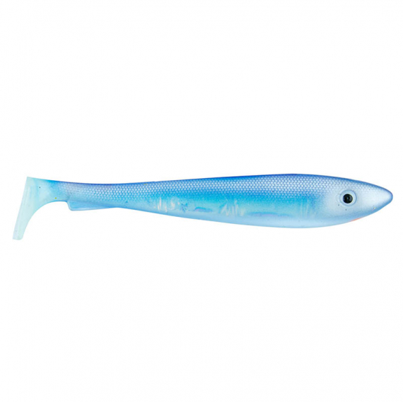 SvartZonker McRubber Flash Shad 23cm (2kpl) - Blue Silver ryhmässä Vieheet / Jigit ja keinosyötit / Haukijigit @ Sportfiskeprylar.se (SZ111103)