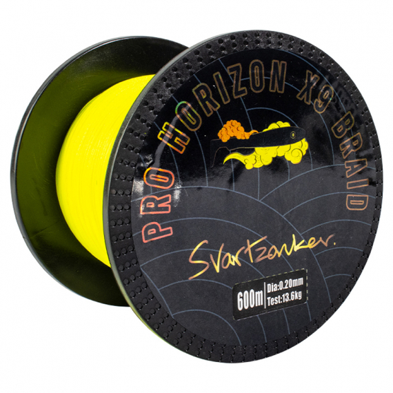 Svartzonker Pro Horizon Braid Yellow 600m ryhmässä Siimat / Kuitusiimat @ Sportfiskeprylar.se (SZ117050r)