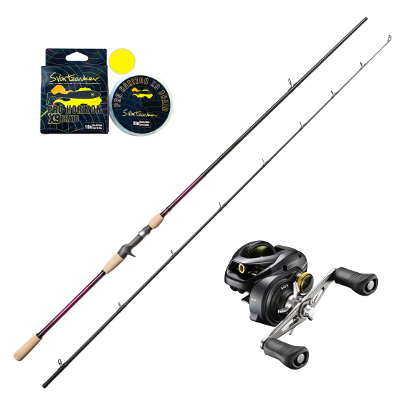 SvartZonker The Force Comfort 8\'6\'\' 30-140g Curado Casting Combo ryhmässä Kalastussetit / Heittokalastussetit / Hyrräkelasetit Hauki @ Sportfiskeprylar.se (SZTHEFORCECURADOCOMBO)