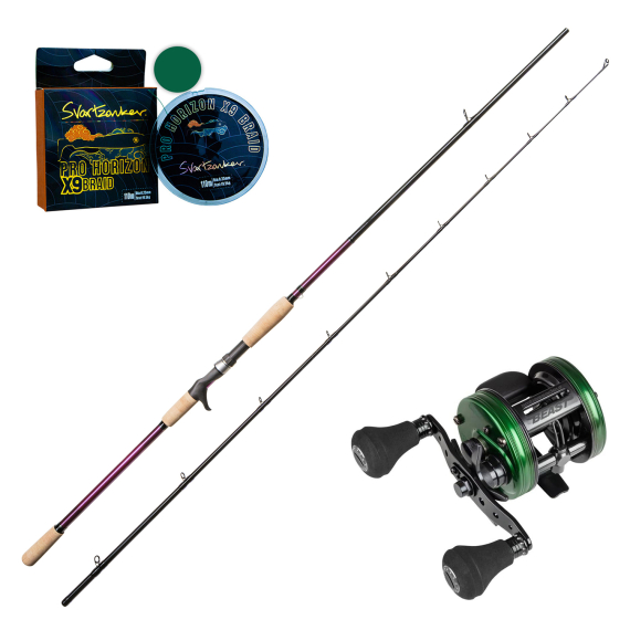 SvartZonker The Force The Deep and Dirty 9\' 60-240g Beast Combo ryhmässä Kalastussetit / Heittokalastussetit / Hyrräkelasetit Hauki @ Sportfiskeprylar.se (SZTHEFORCEDADSET)