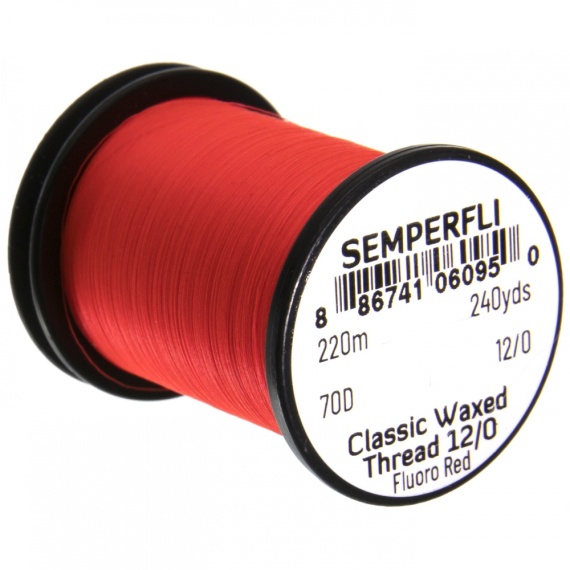 Semperfli Waxed Thread 12/0 - Black ryhmässä Koukut & Tarvikkeet / Perhonsidonta / Perhonsidontamateriaalit / Solmulanka @ Sportfiskeprylar.se (Sem-0300-2000r)