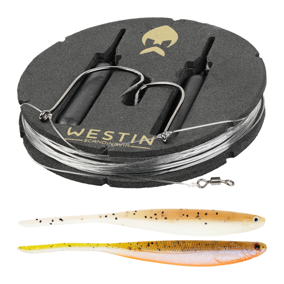 Westin Dropshot Rig Kit Shadteez Pintail ryhmässä Koukut & Tarvikkeet / Valmiit rigit / Valmiit ahvenrigit @ Sportfiskeprylar.se (T149-663-012r)
