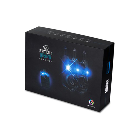 Nash Siren R4 Presentation Set 2 Rod ryhmässä Työkalut ja tarvikkeet / Puremahälytykset ja indikaattorit / Tärpinilmaisimet @ Sportfiskeprylar.se (T2982)