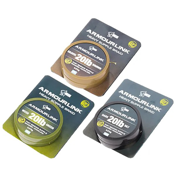 Nash Armourlink 20m ryhmässä Koukut & Tarvikkeet / perukkeet & perukemateriaalit / Perukemateriaalit / Perukemateriaali @ Sportfiskeprylar.se (T8491-TPr)