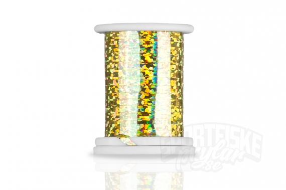 Holo Fibers M - Gold ryhmässä Koukut & Tarvikkeet / Perhonsidonta / Perhonsidontamateriaalit / Tinselit / Runkokierreet @ Sportfiskeprylar.se (TE-HFM-01)