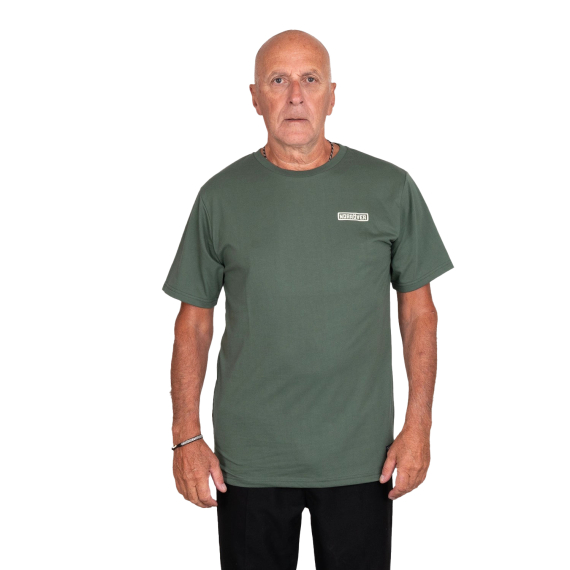 SQRTN Norröver T-Shirt Stone Olive ryhmässä Vaatteet ja kengät / Vaatetus / T-paidat @ Sportfiskeprylar.se (TEE-504-Sr)
