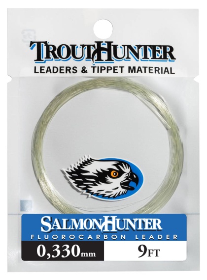Trout Hunter SalmonHunter Fluorocarbon Tapered Leader 9ft ryhmässä Koukut & Tarvikkeet / perukkeet & perukemateriaalit / Perukemateriaalit / Perukemateriaali perhokalastus @ Sportfiskeprylar.se (TH50140r)